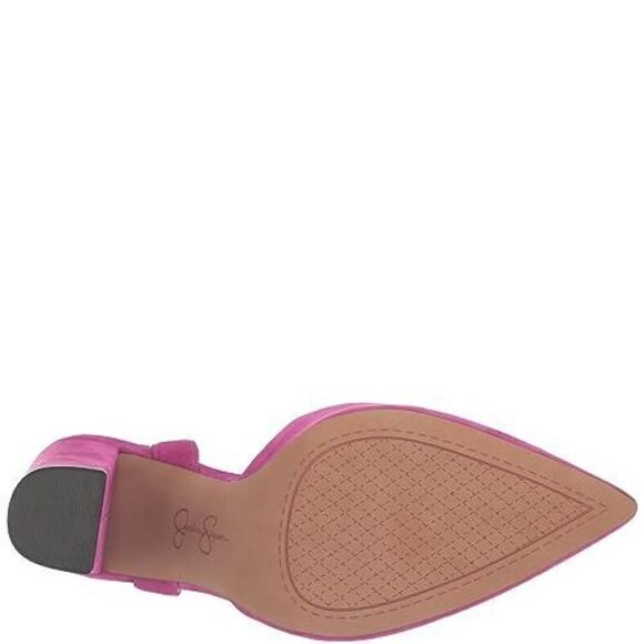 Jessica Simpson Women's Nazela Pointed Toe Pump, Berry Blast, 6.5 - Picture 4 of 4